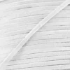 Lacet aspect daim blanc