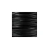 Lacette aspect cuir 5 mm - noir