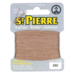 Laine Saint Pierre pour repriser / broder - automne n°260