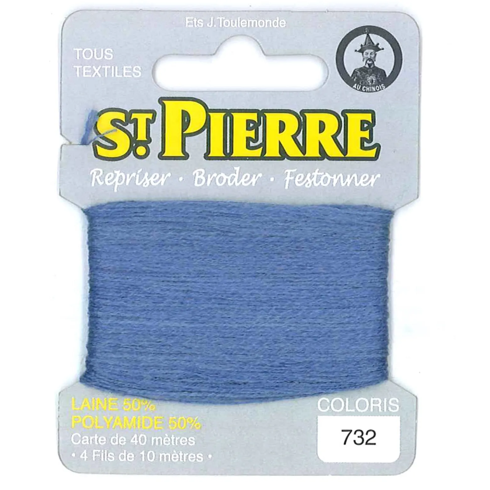 Laine Saint Pierre pour repriser / broder - gitane n°732