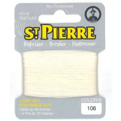 Laine Saint Pierre pour repriser / broder - cécuse n°106