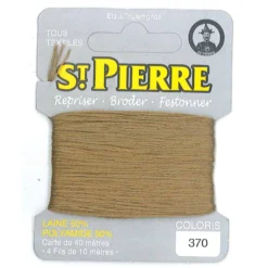Laine Saint Pierre pour repriser / broder - poil de chameau n°370