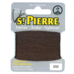 Laine Saint Pierre pour repriser / broder - cigare n°202
