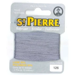 Laine Saint Pierre pour repriser / broder - poussière n°126