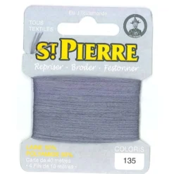 Laine Saint Pierre pour repriser / broder - acier n°165