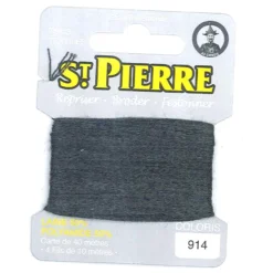 Laine Saint Pierre pour repriser / broder - ardoise n°914