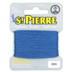 Laine Saint Pierre pour repriser / broder - lavande n°690