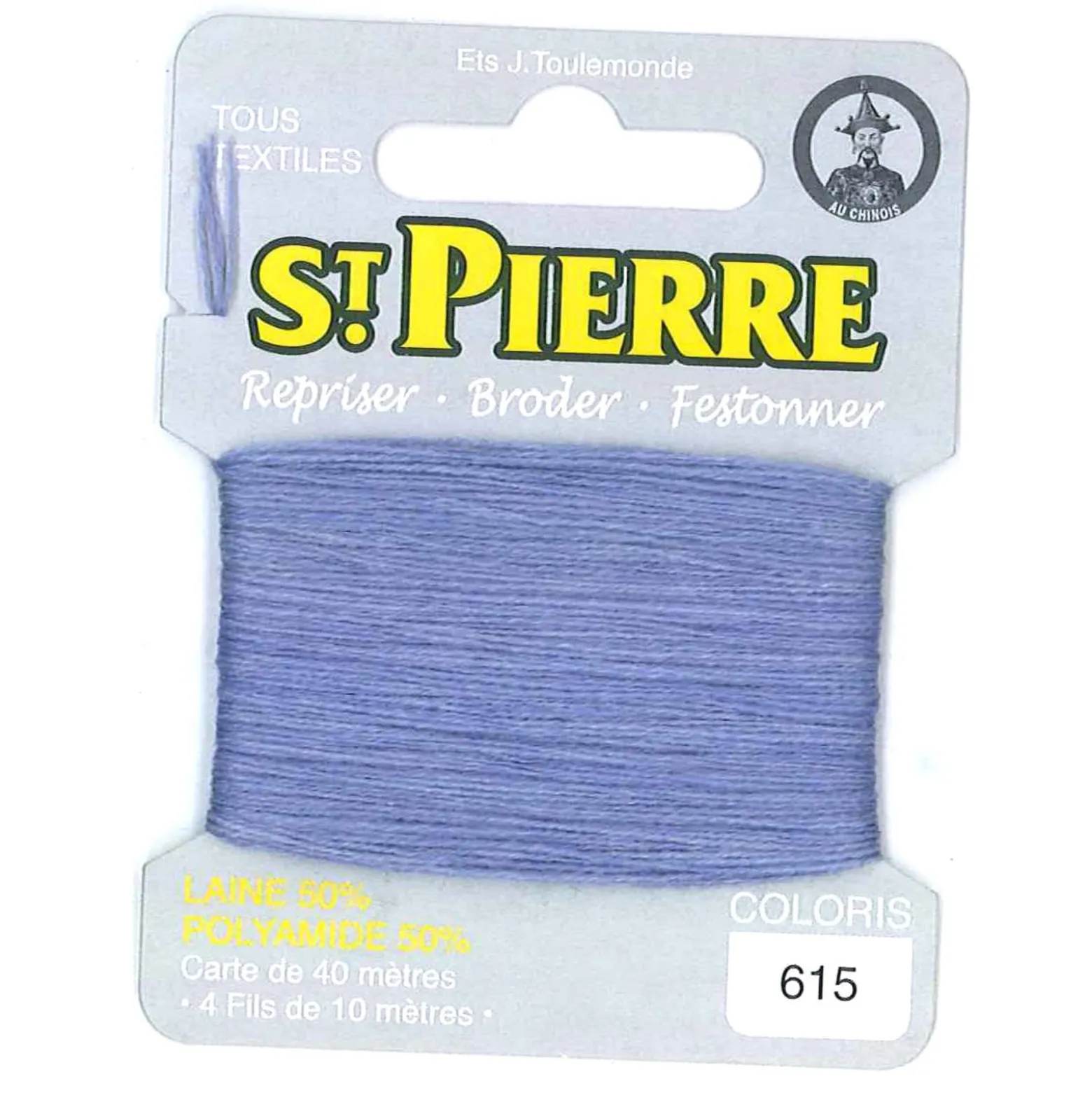 Laine Saint Pierre pour repriser / broder - lupin n°615