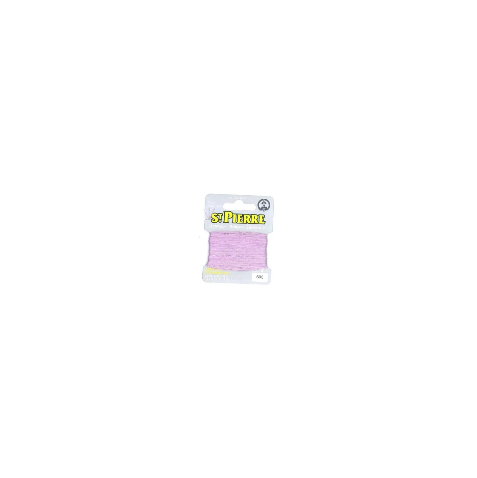 Laine Saint Pierre pour repriser / broder - cyclamen n°603