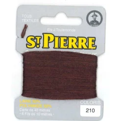 Laine Saint Pierre pour repriser / broder - loutre n°210