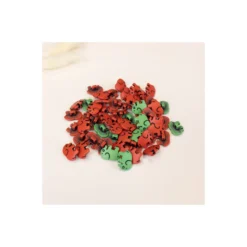 ♥ Lot de Boutons 18 mm (sachet de 56 boutons éléphant) - multi ♥