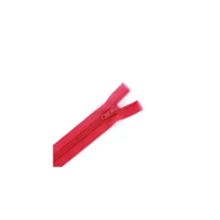 Lot de 10 fermetures Eclair séparables nylon 6 mm - Fuchsia