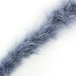 Marabout Cygne gris bleuté x 50cm