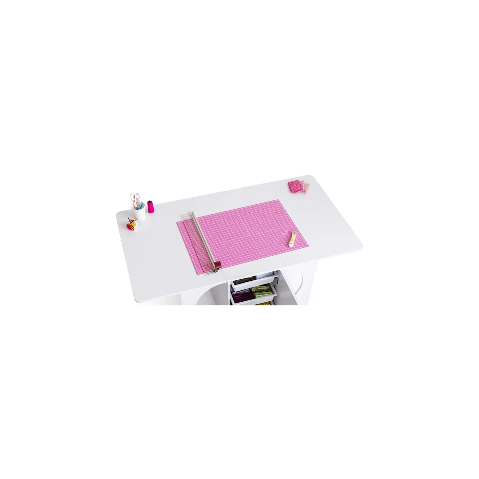 Meuble table de coupe de couture