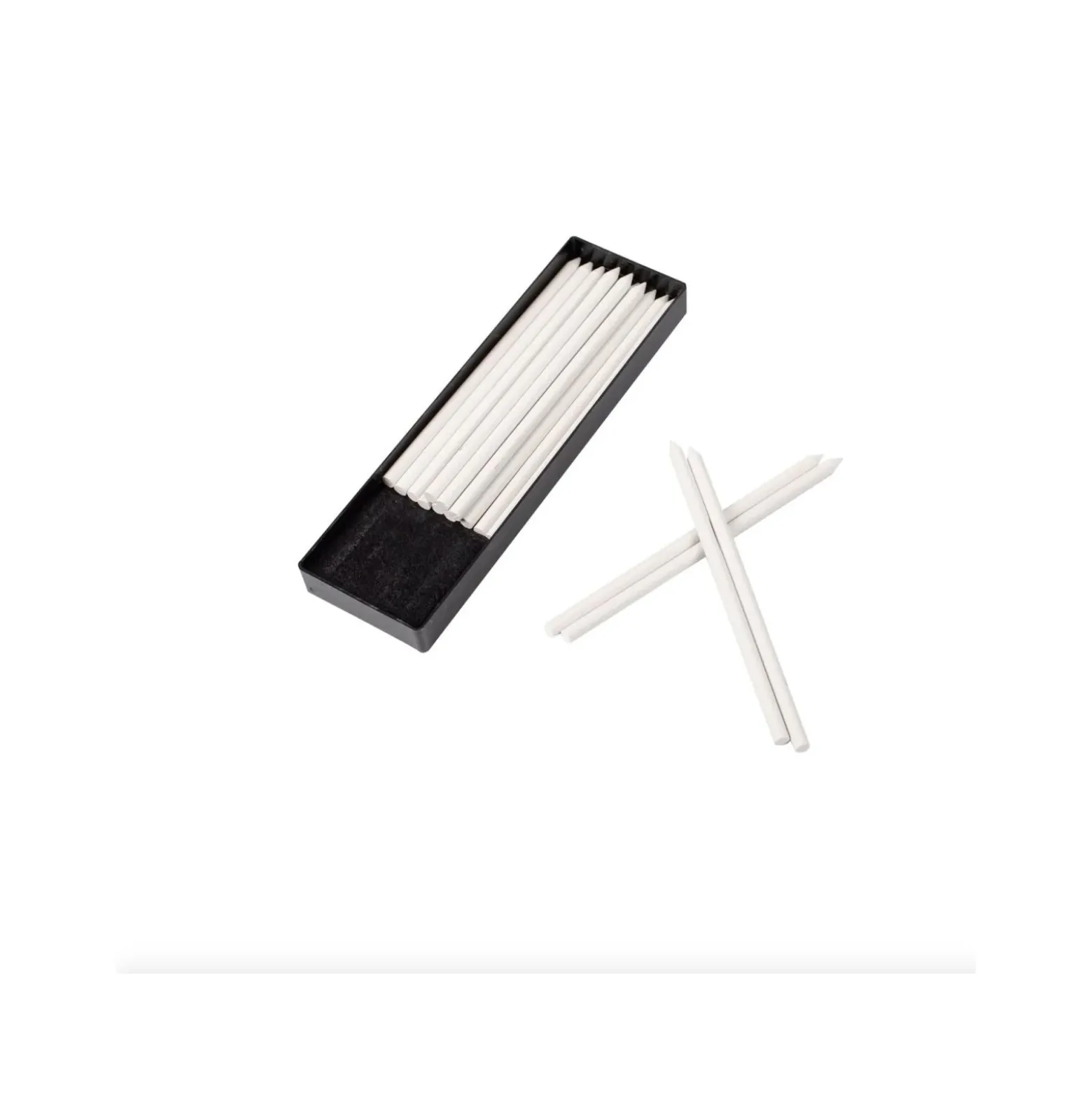 Mines de recharge crayon craie Bohin - blanches