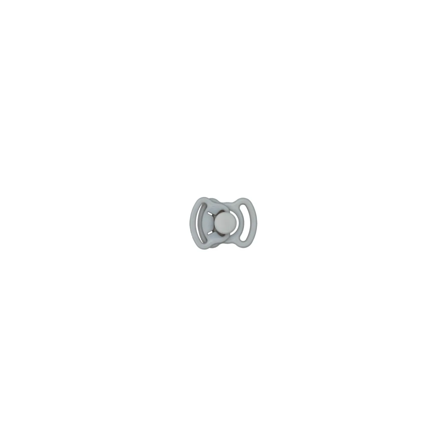 Mini boucle polyester - gris