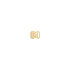 Mini boucle polyester- jaune de Naples