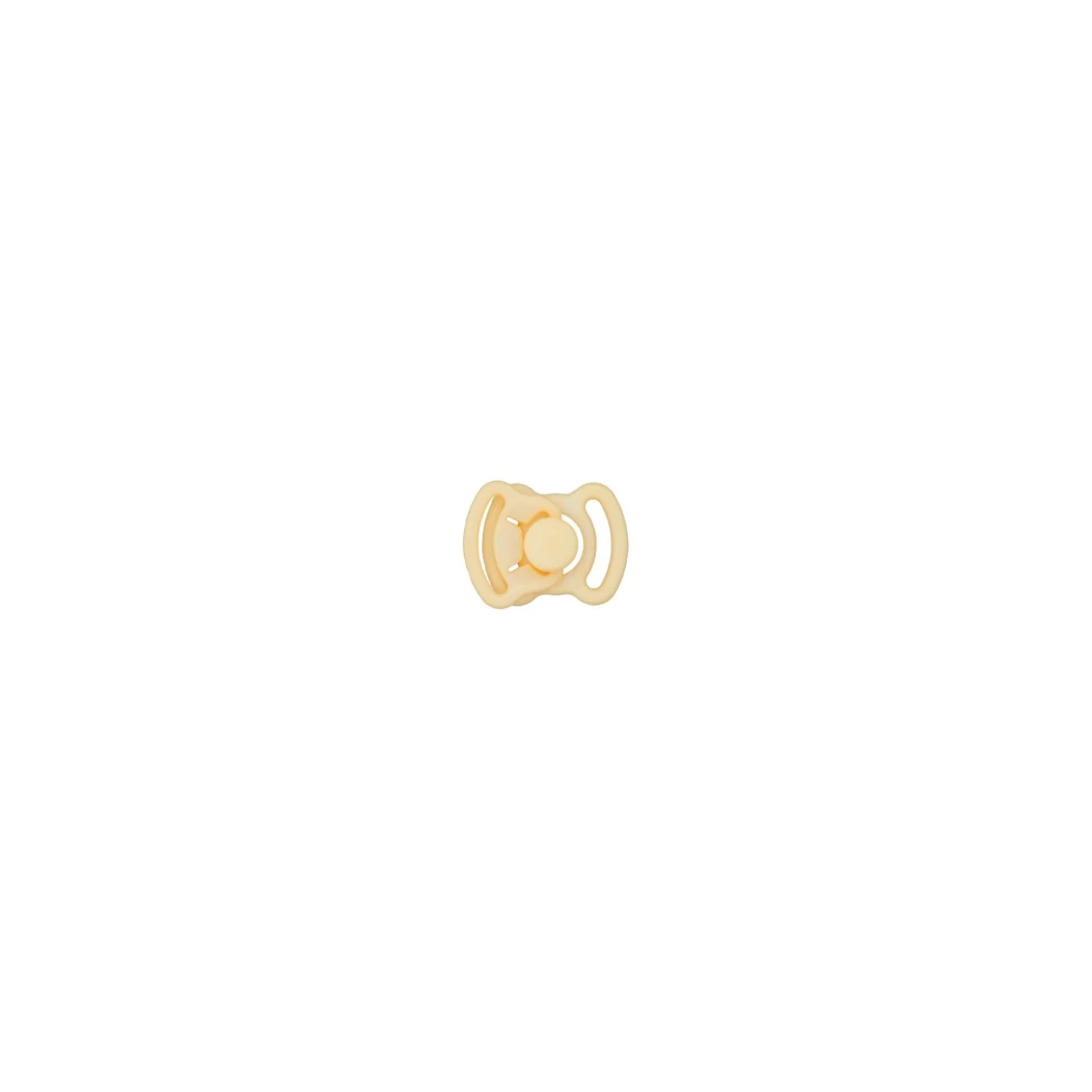 Mini boucle polyester- jaune de Naples