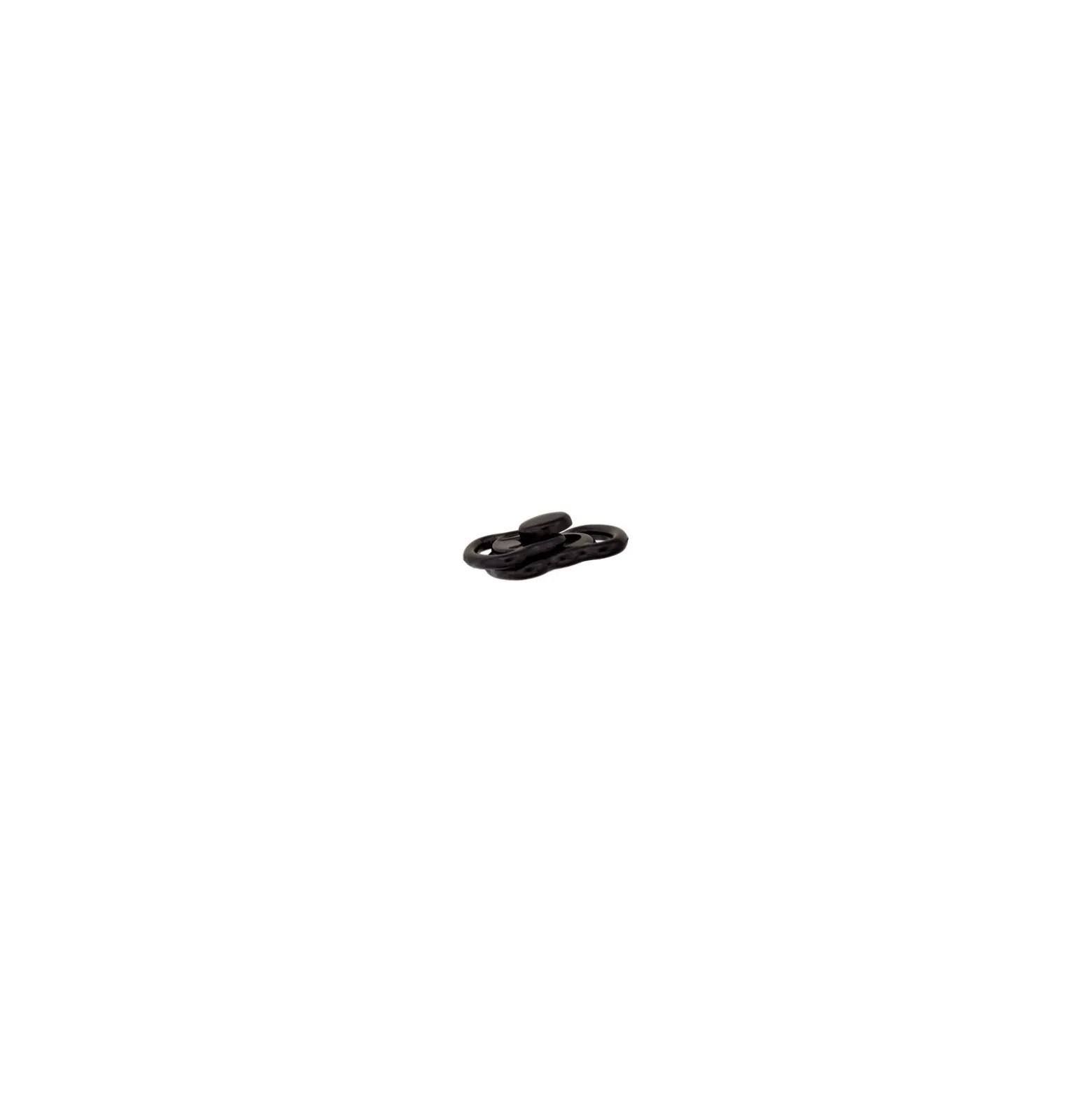 Mini boucle polyester - noir