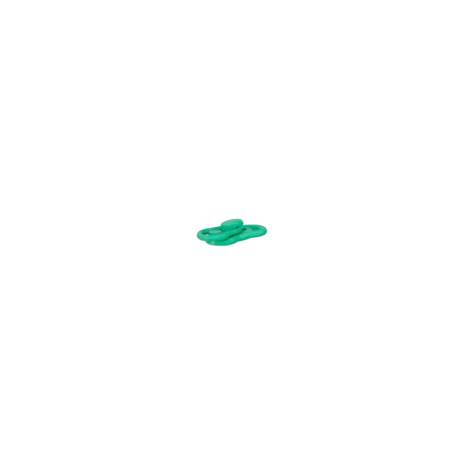 Mini boucle polyester - vert prairie