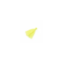 25 Mini Pompons Coton - Jaune Citron
