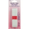 Monte jupe 25 mm blanc long.1 m - Couture loisirs