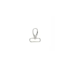 Mousqueton zamak Hardy - argent