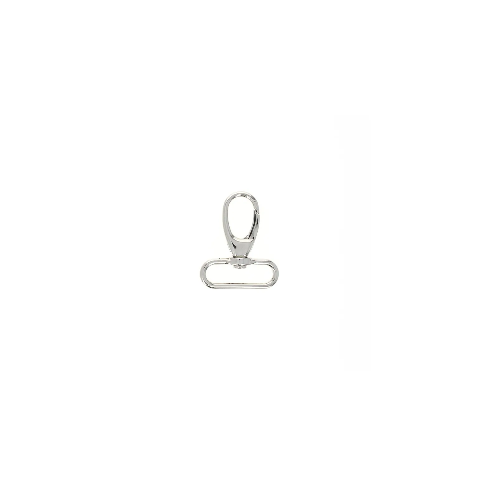 Mousqueton zamak Hardy - argent