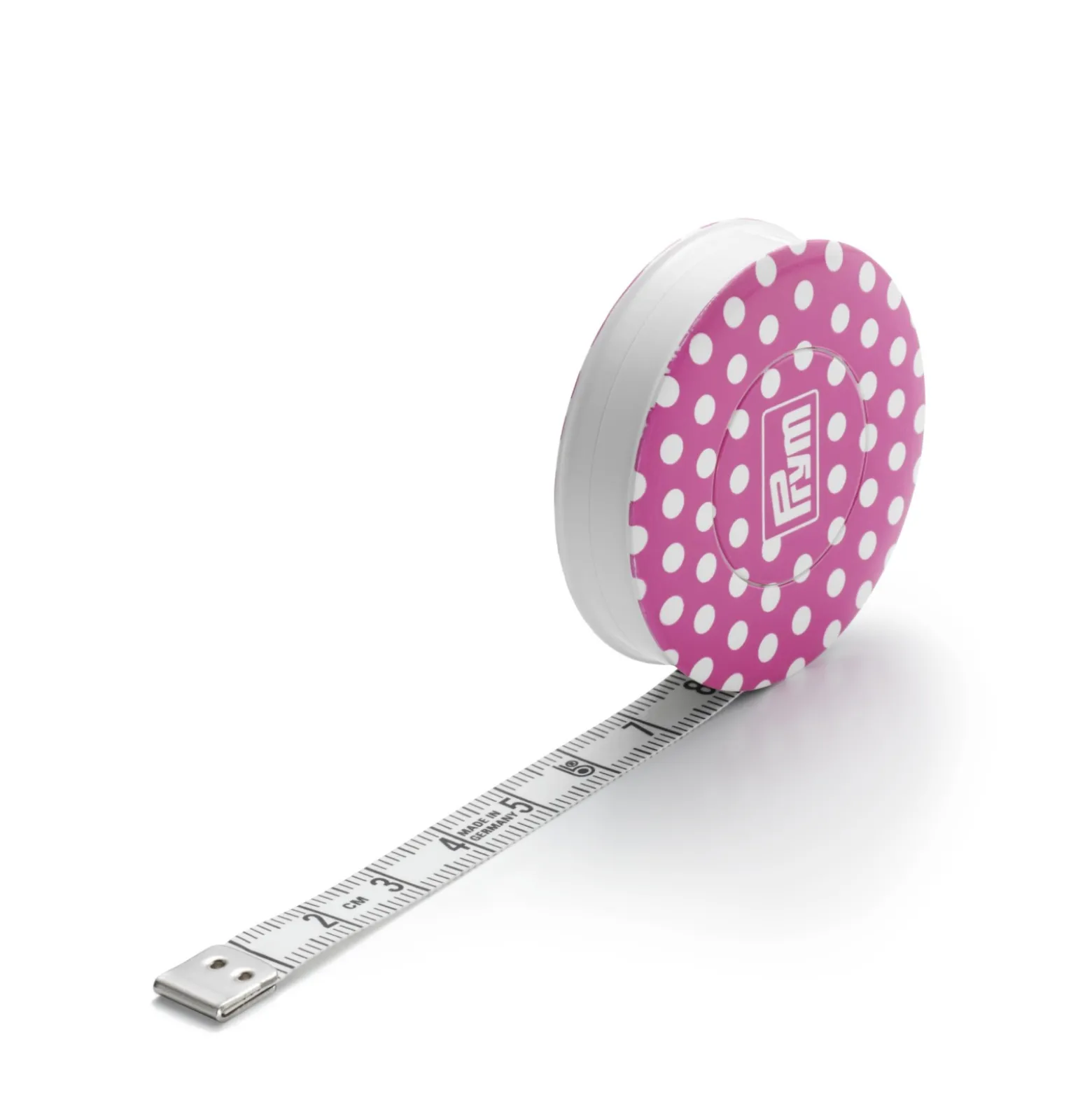 Mètre ruban enrouleur Prym Love 150 cm - Fuchsia