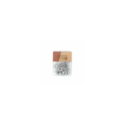 Oeillets 8mm argent + outil