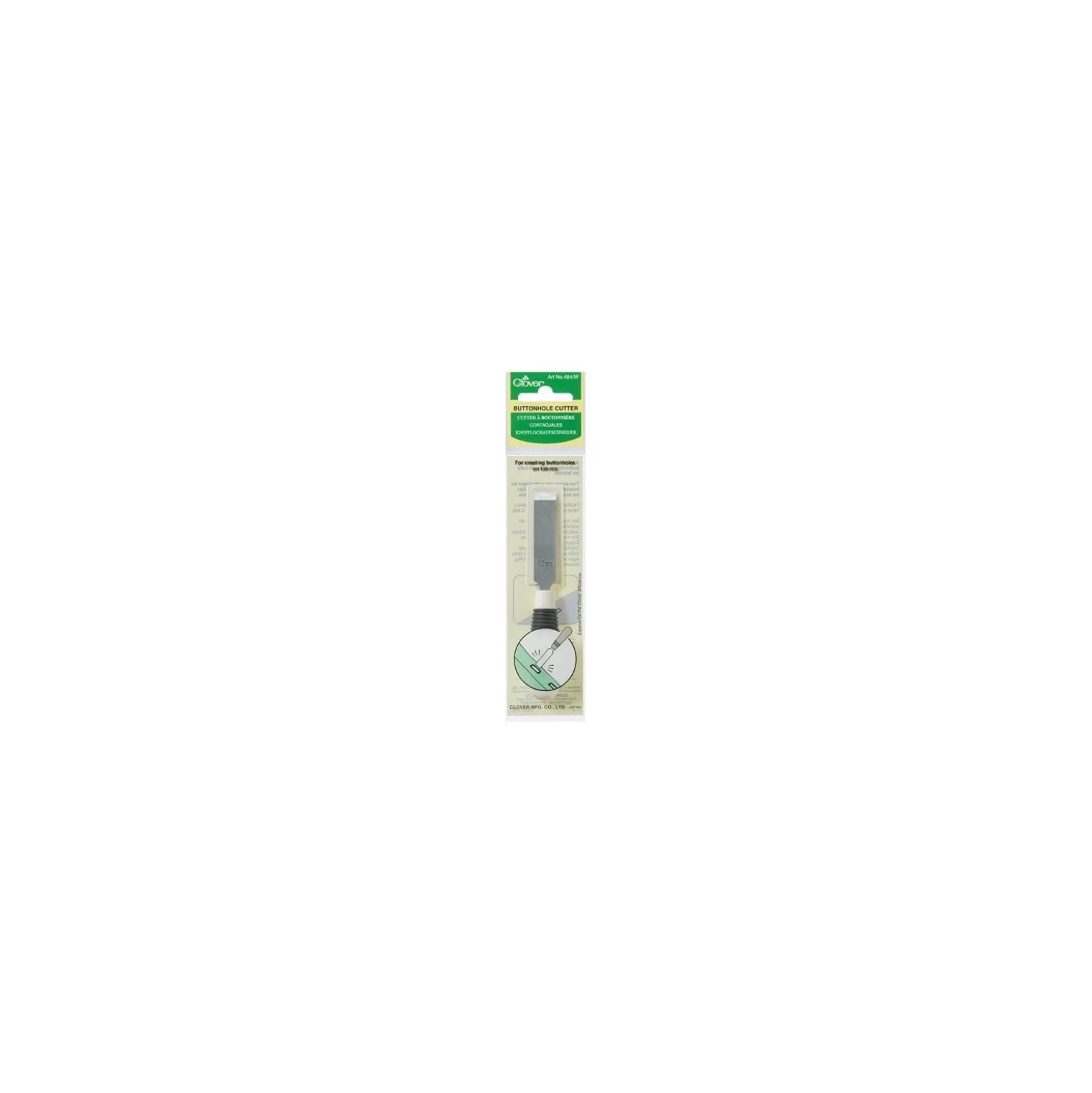 Ouvre boutonnière 12 mm - Clover
