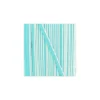 Passepoil bicolore polyester - blanc/turquoise