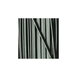 Passepoil bicolore polyester - gris/noir