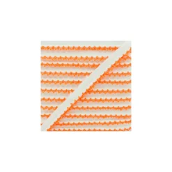 Passepoil Sergé Bord Crochet - Orange Fluo