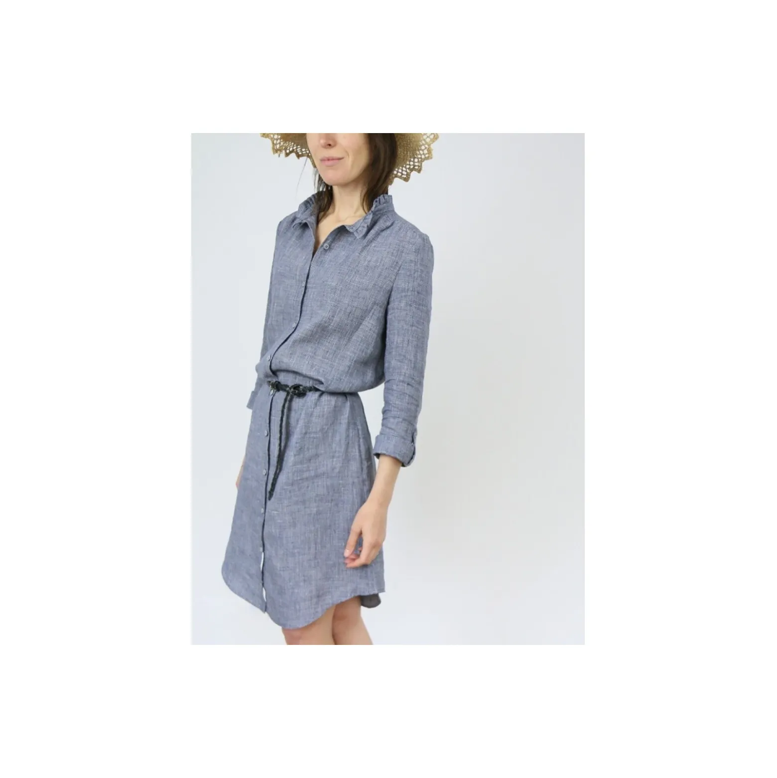 Patron Atelier Scämmit Chemise robe - Azur
