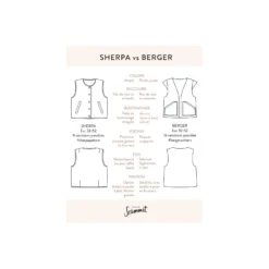 Patron Atelier Scämmit Gilet sans manches - Sherpa