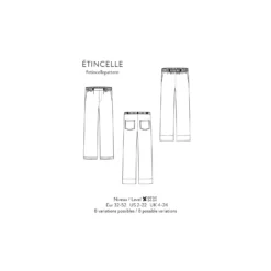 Patron Atelier Scämmit Pantalon - Étincelle