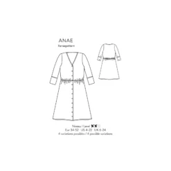 Patron Atelier Scämmit Robe - Anaé