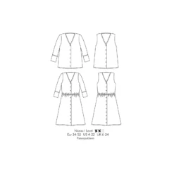Patron Atelier Scämmit Robe - Anaé