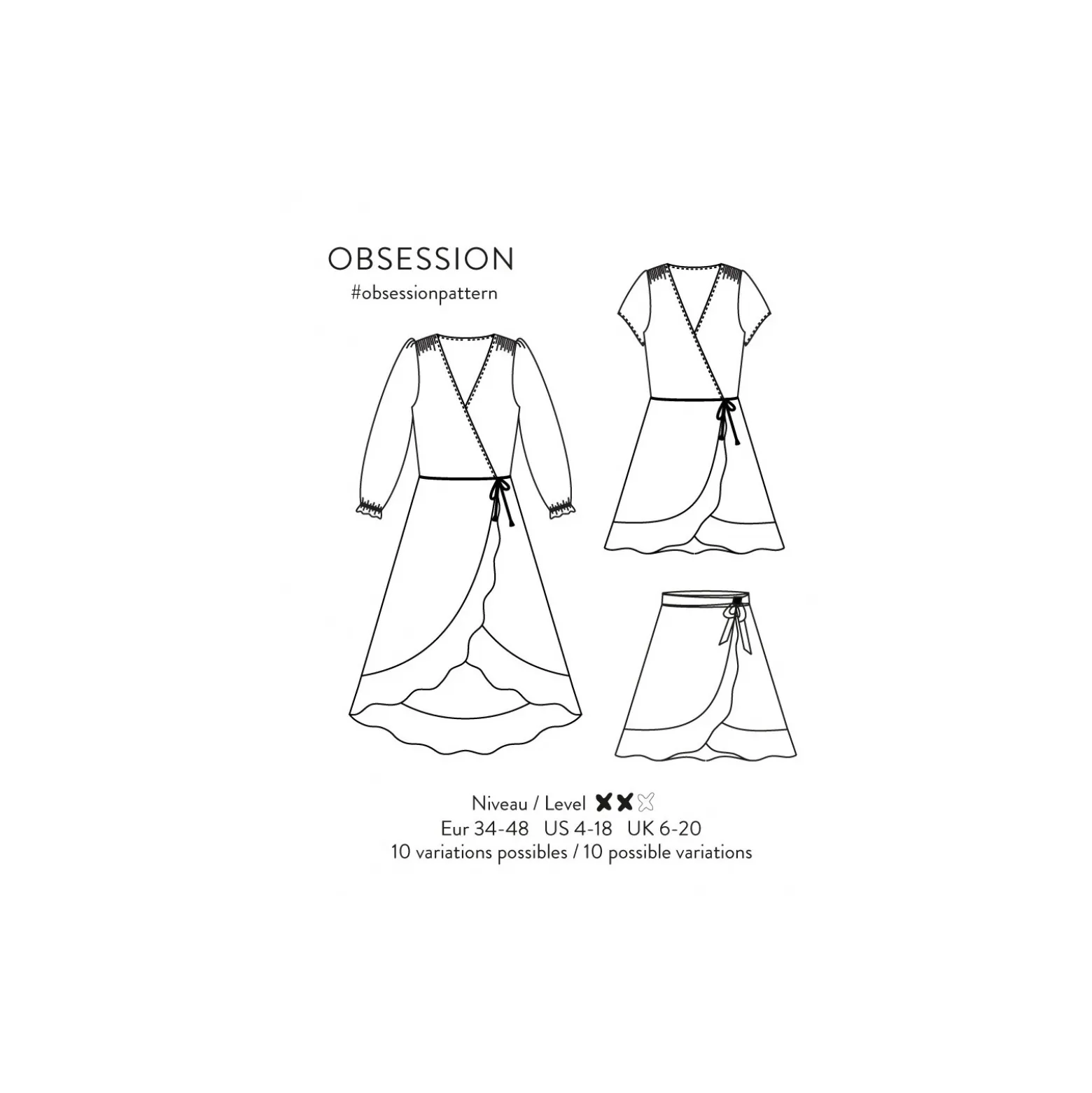 Patron Atelier Scämmit Robe - Obsession
