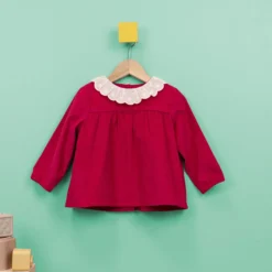 Patron Blouse Bébé - Claudine n°8- (PDF)