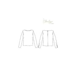 Patron Blouse Clématisse Pattern - Kim