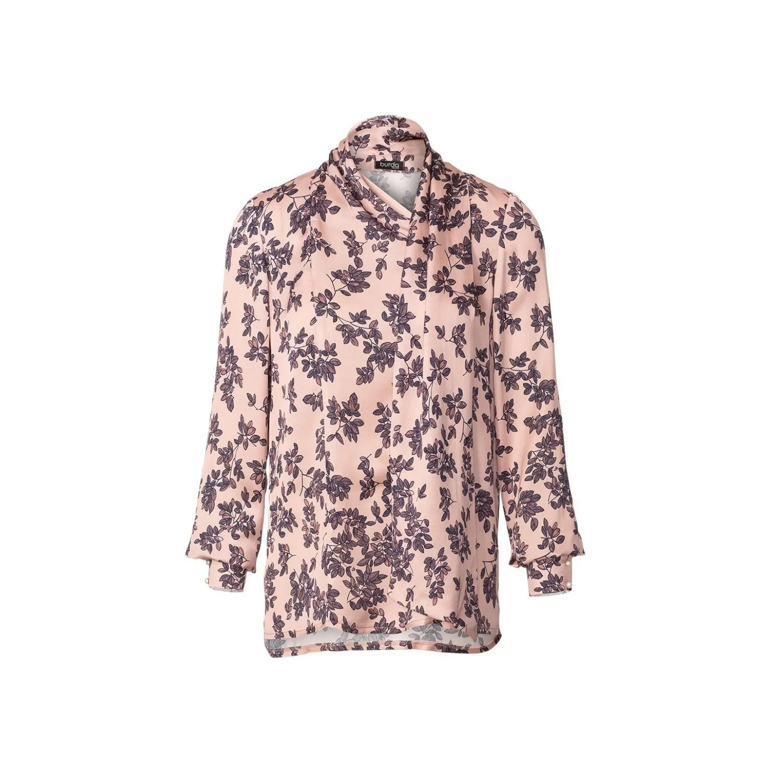 Patron blouse et robe col châle femme - Burda n°5947