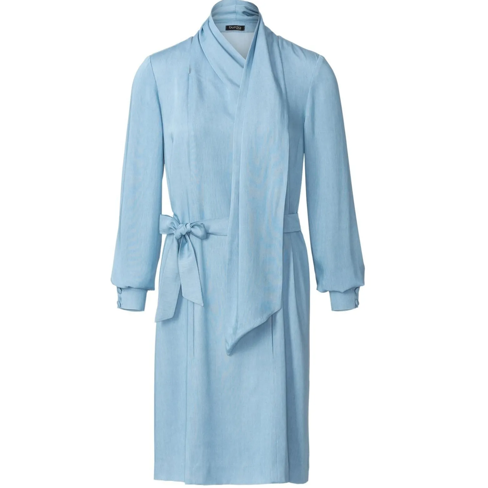 Patron blouse et robe col châle femme - Burda n°5947
