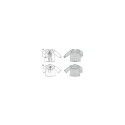 Patron blouse Femme - Burda n°6141