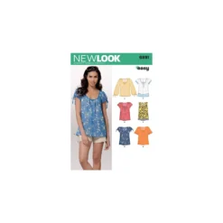 Patron Blouse Femme - New Look 6891