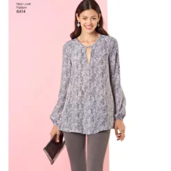 Patron Blouse Fluide Femme - New Look 6414