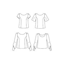 Patron blouse Maison Fauve - Cicadella
