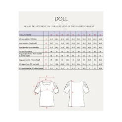 Patron Blouse Maison Fauve - Doll