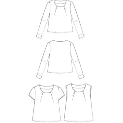 Patron Blouse Maison Fauve - Folio